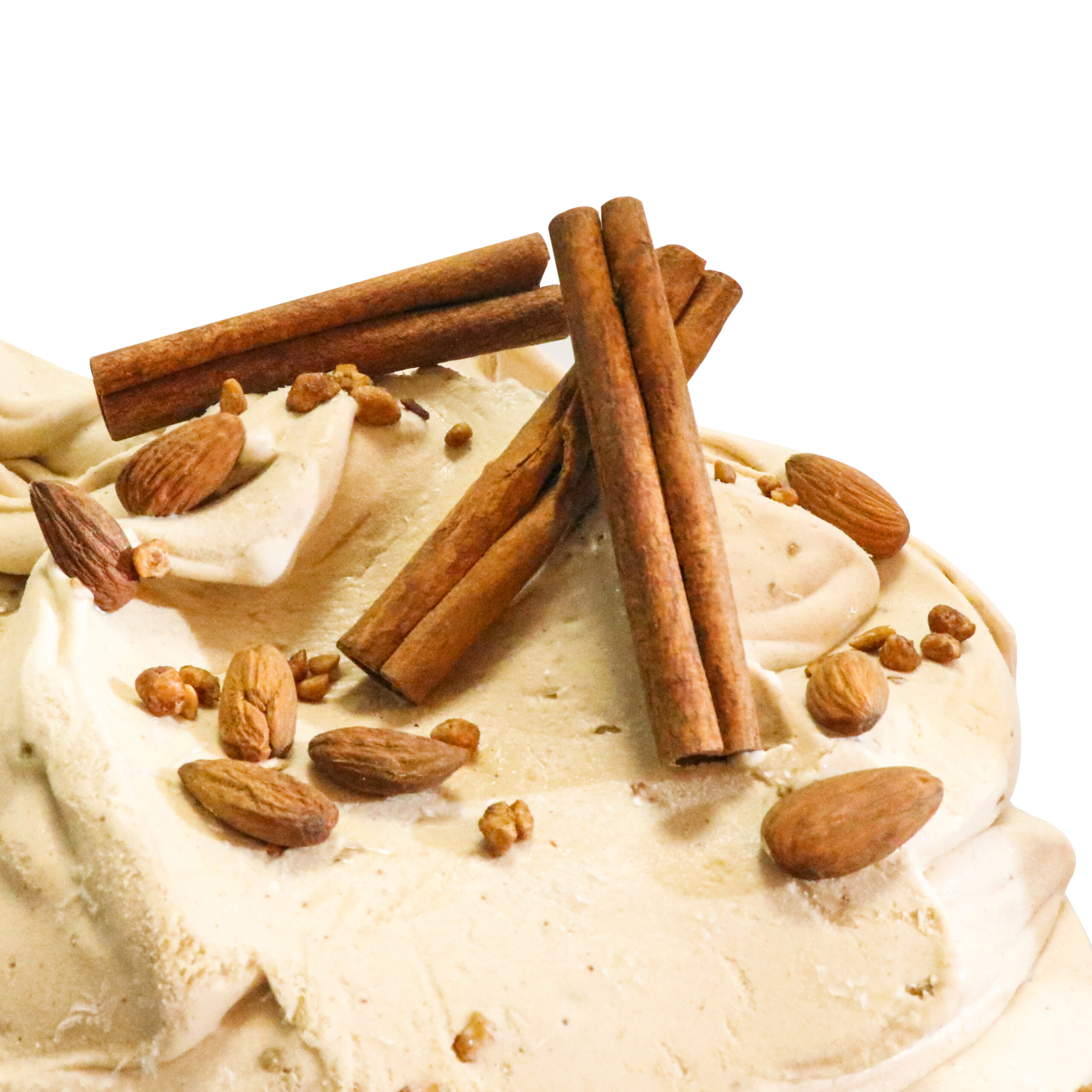 Caramelized Almond Cinnamon Gelato