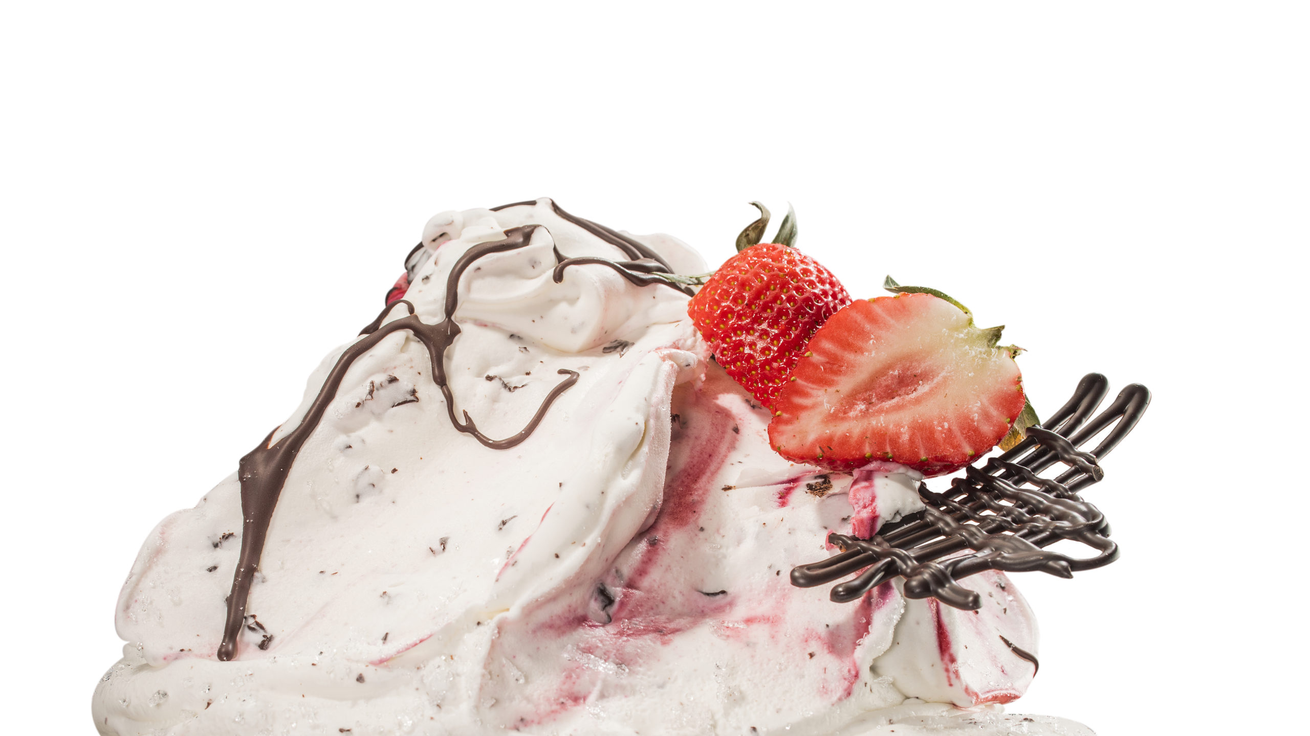 Strawberry-Yogurt Ice Cream