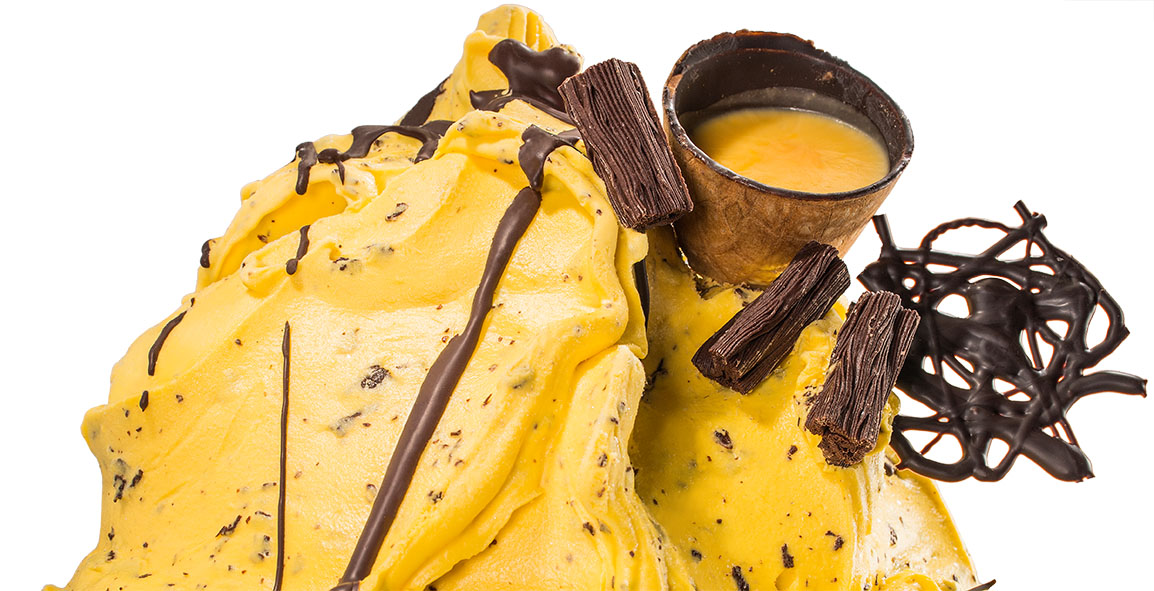 Eggnog Stracciatella Detail