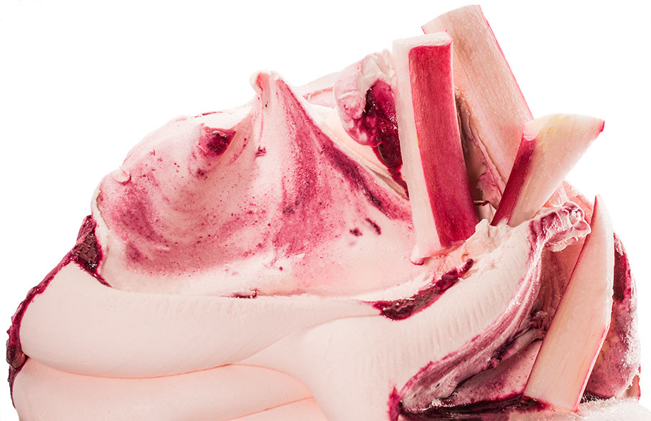 Rhubarb Quark Detail