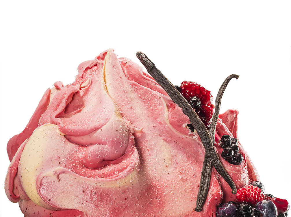 Red Fruit Jelly Ice Cream