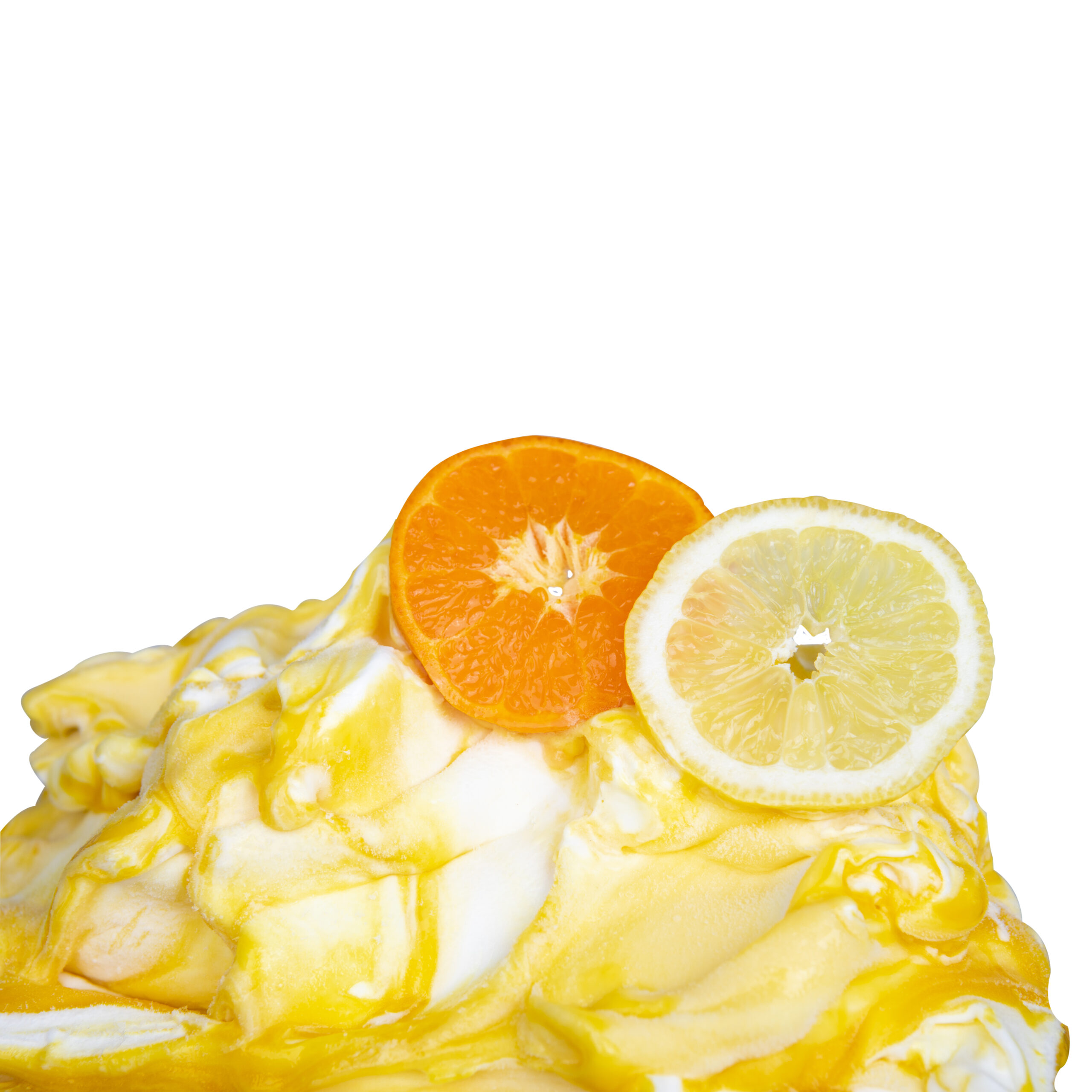 Yuzu-Lemon with buttermilk and yogurt